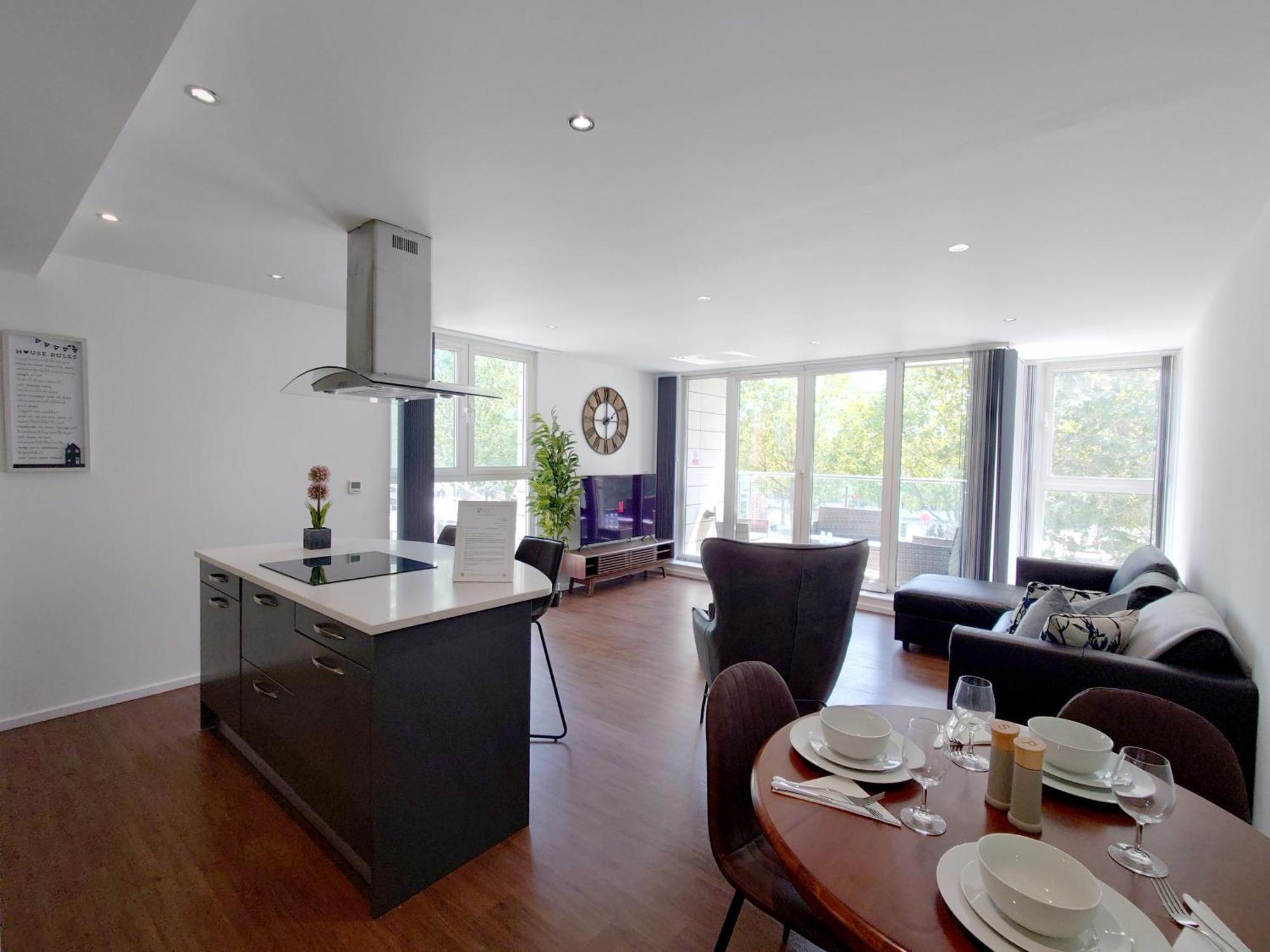 לונדון Fully Serviced Two Bed Apartment By Excel & O2 מראה חיצוני תמונה