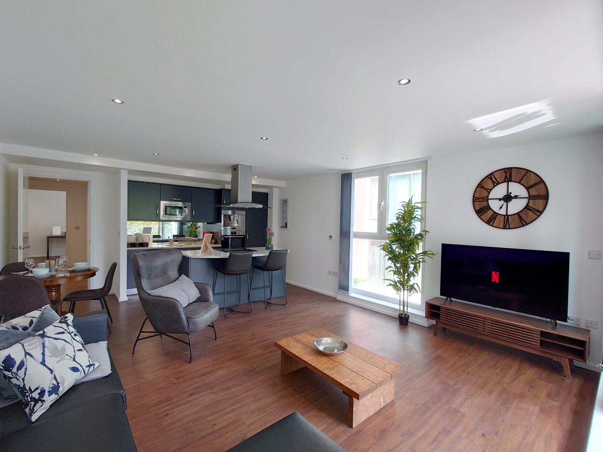לונדון Fully Serviced Two Bed Apartment By Excel & O2 מראה חיצוני תמונה